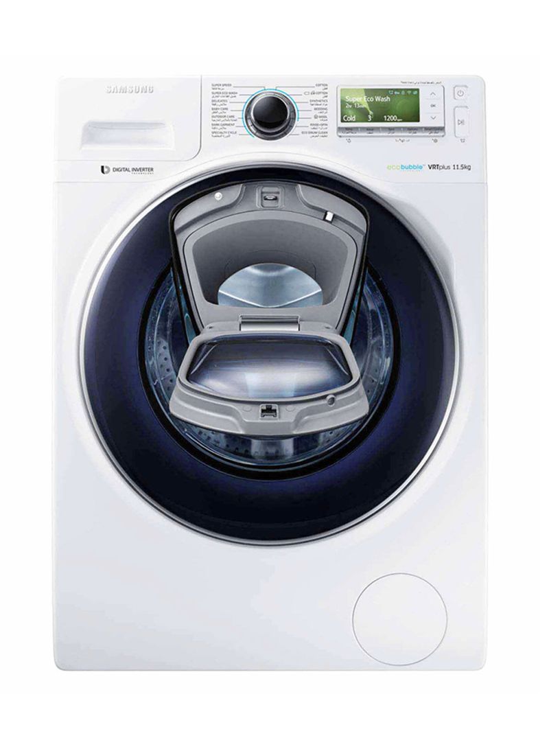 Front Loading Washing Machine 11.5 Kg WW11K8412OW/GU White/Black